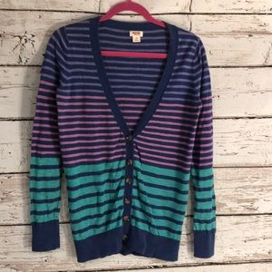 Mossimo Striped Cardigan